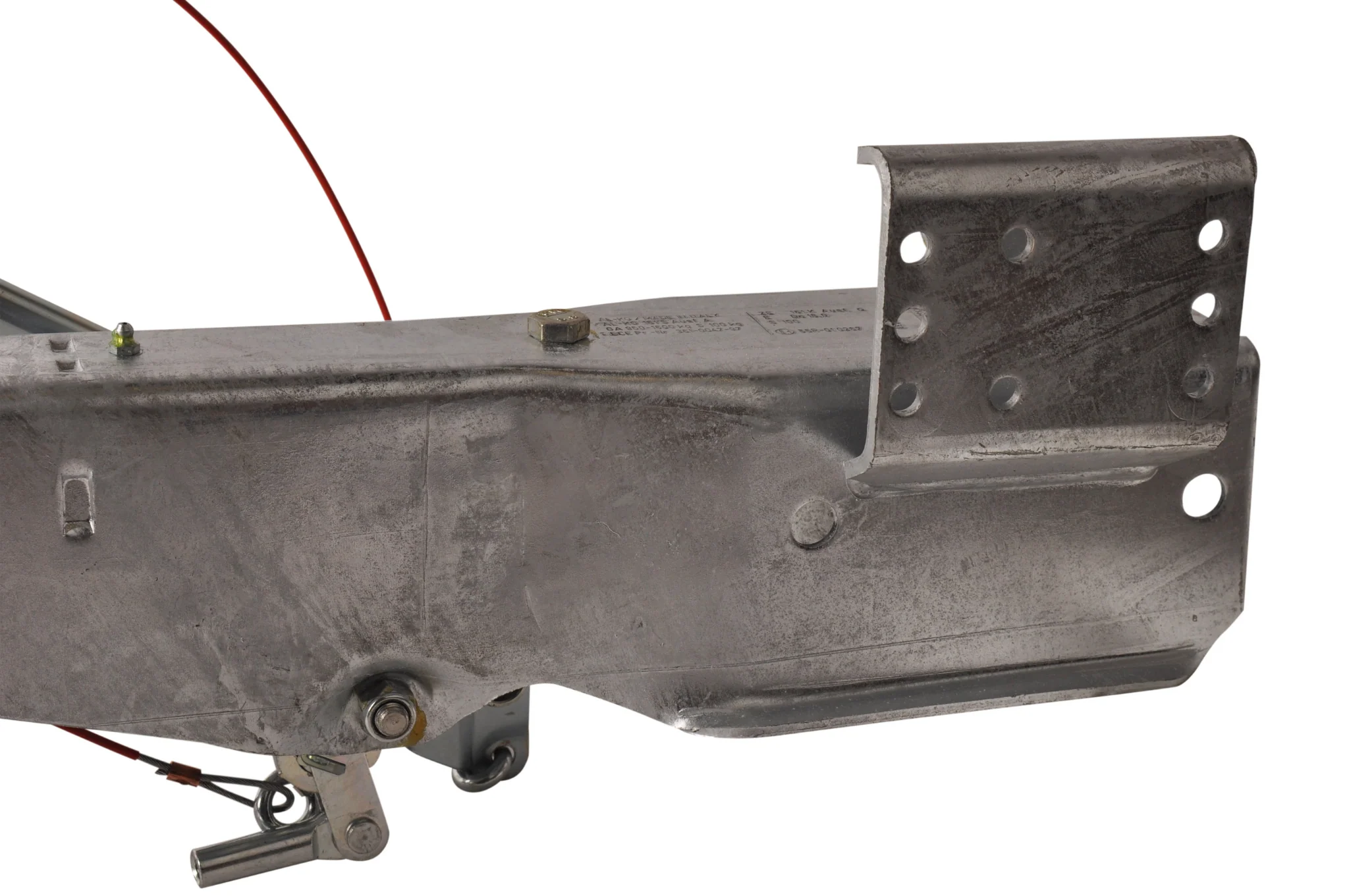 AL- KO Auflaufeinrichtung für Anhänger - 161S - maximale Anhängelast: 1600kg - Vierkantrohr anschluss: 100 mm - inkl. Stützrad-Konsole - Image 5