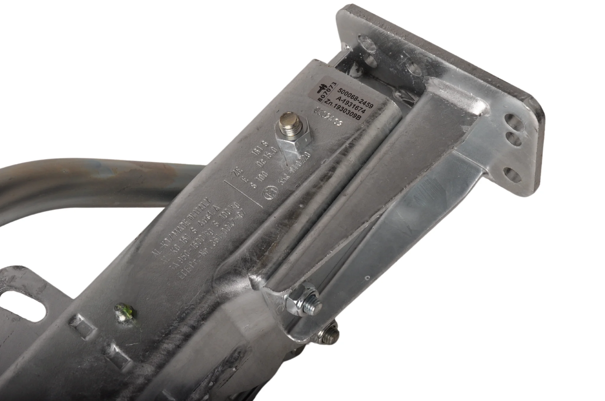 AL- KO Auflaufeinrichtung für Anhänger - 161S - maximale Anhängelast: 1600kg - V-Deichselanschluss - inkl. Stützrad-Konsole - Image 7