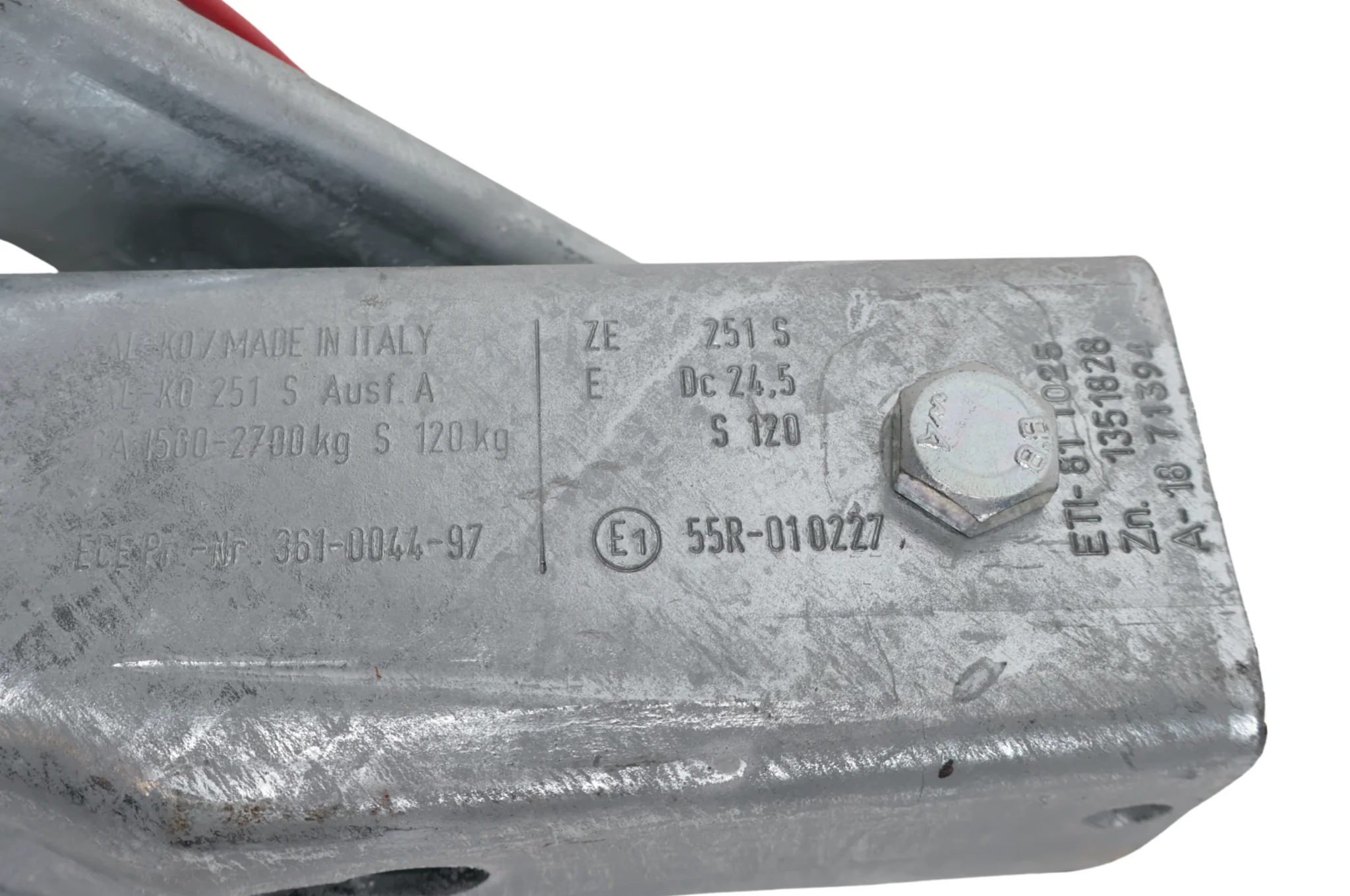 AL- KO Auflaufeinrichtung für Anhänger - 251S - maximale Anhängelast: 2600 kg - V-Deichselanschluss - Unterbau - Image 4