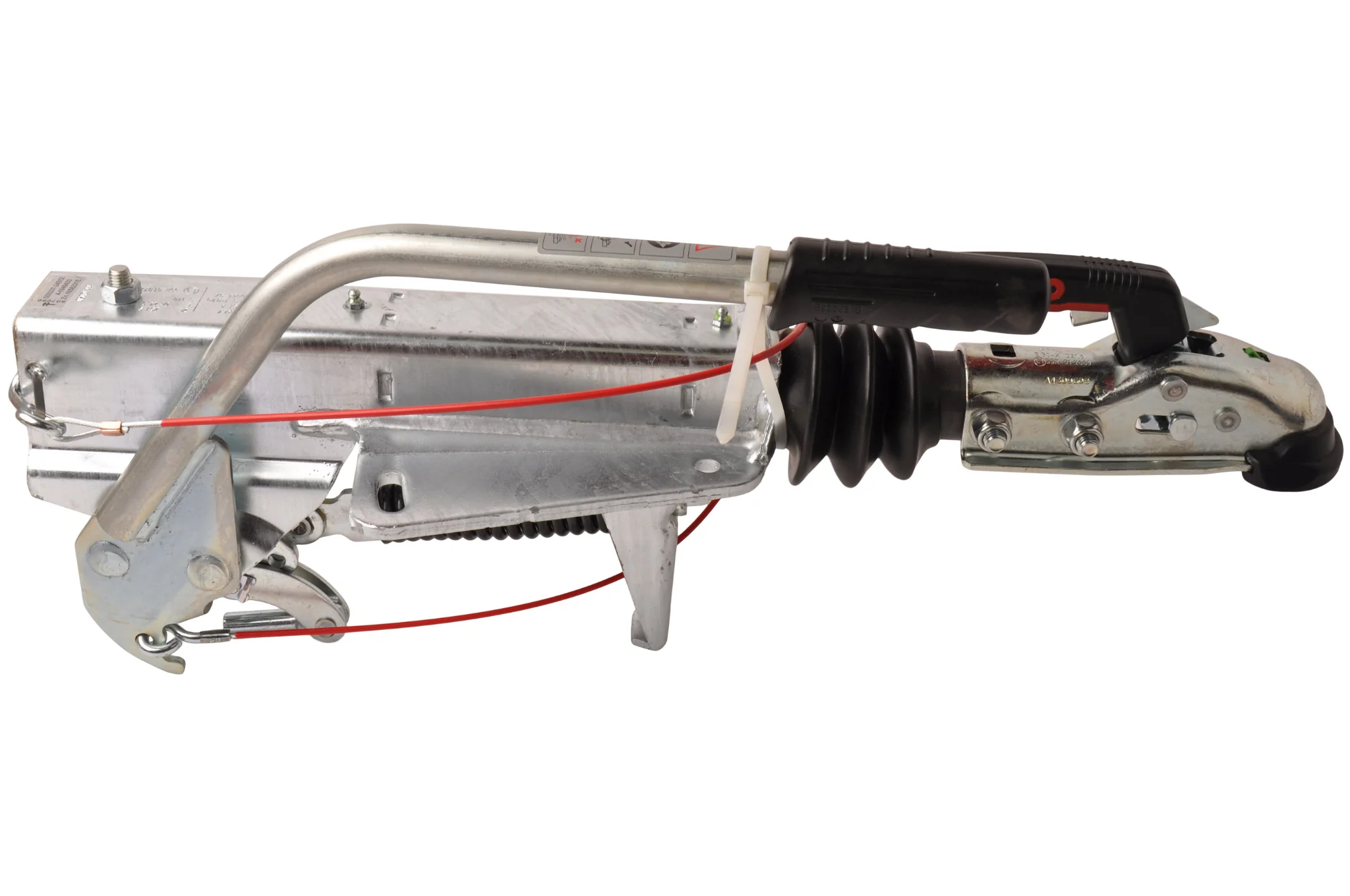 AL- KO Auflaufeinrichtung für Anhänger - 251S - maximale Anhängelast: 2700 kg - V-Deichselanschluss - Unter- & aufbau - Image 3