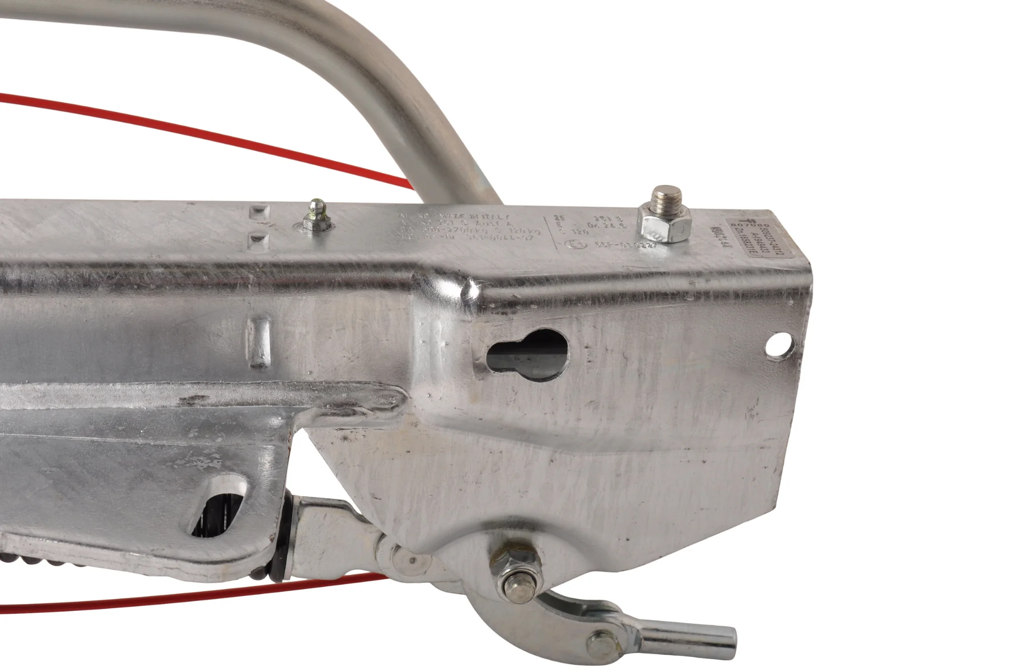AL- KO Auflaufeinrichtung für Anhänger - 251S - maximale Anhängelast: 2700 kg - V-Deichselanschluss - Unter- & aufbau - Image 7