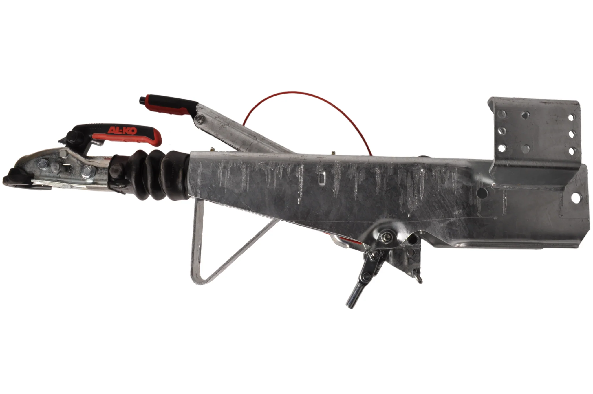 AL- KO Auflaufeinrichtung für Anhänger - 251S - maximale Anhängelast: 2600kg - Vierkantrohr anschluss: 100mm - inkl. Stützrad-Konsole - Image 2