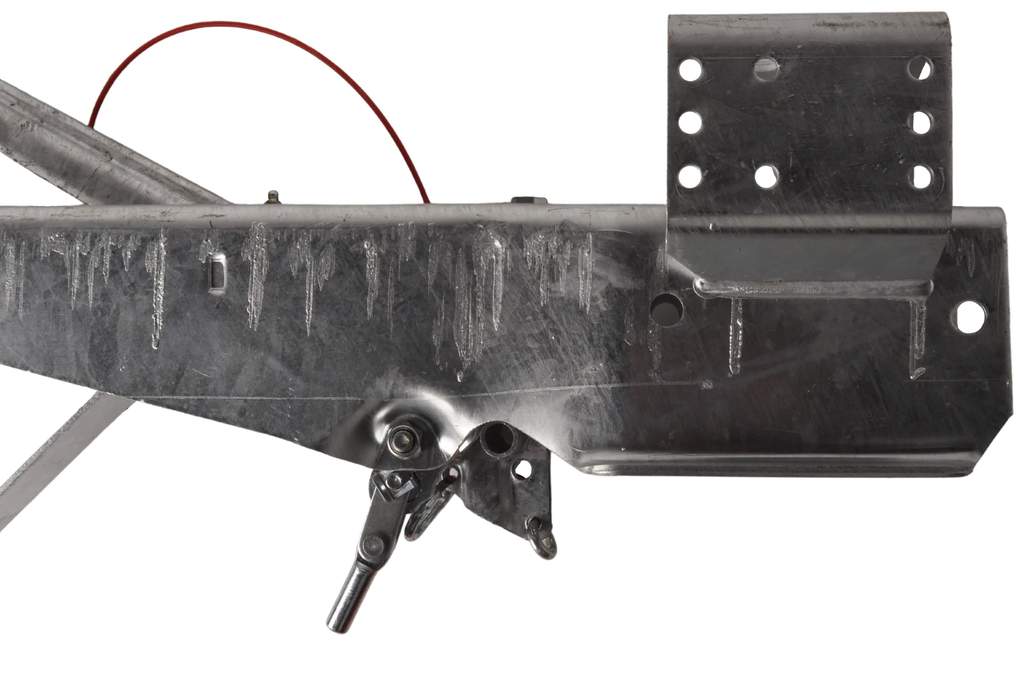 AL- KO Auflaufeinrichtung für Anhänger - 251S - maximale Anhängelast: 2600kg - Vierkantrohr anschluss: 100mm - inkl. Stützrad-Konsole - Image 4