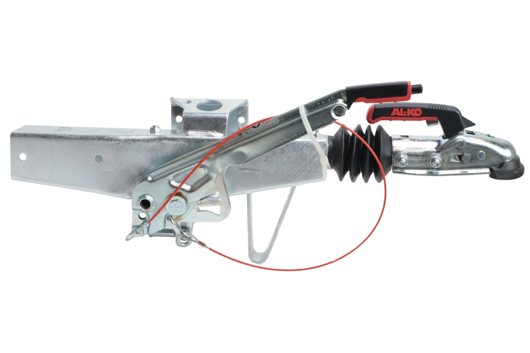 AL- KO Auflaufeinrichtung für Anhänger - 60S/2 - maximale Anhängelast: 750 kg - Vierkantrohr anschluss: 70 mm - inkl. Stützrad-Konsole - Image 4