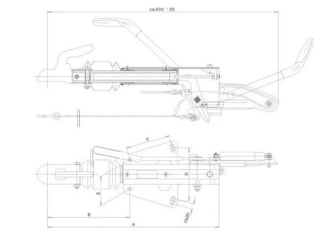 Knott Auflaufeinrichtung für Anhänger - KF14 - maximale Anhängelast: 1400 kg - V-Deichselanschluss - Image 8