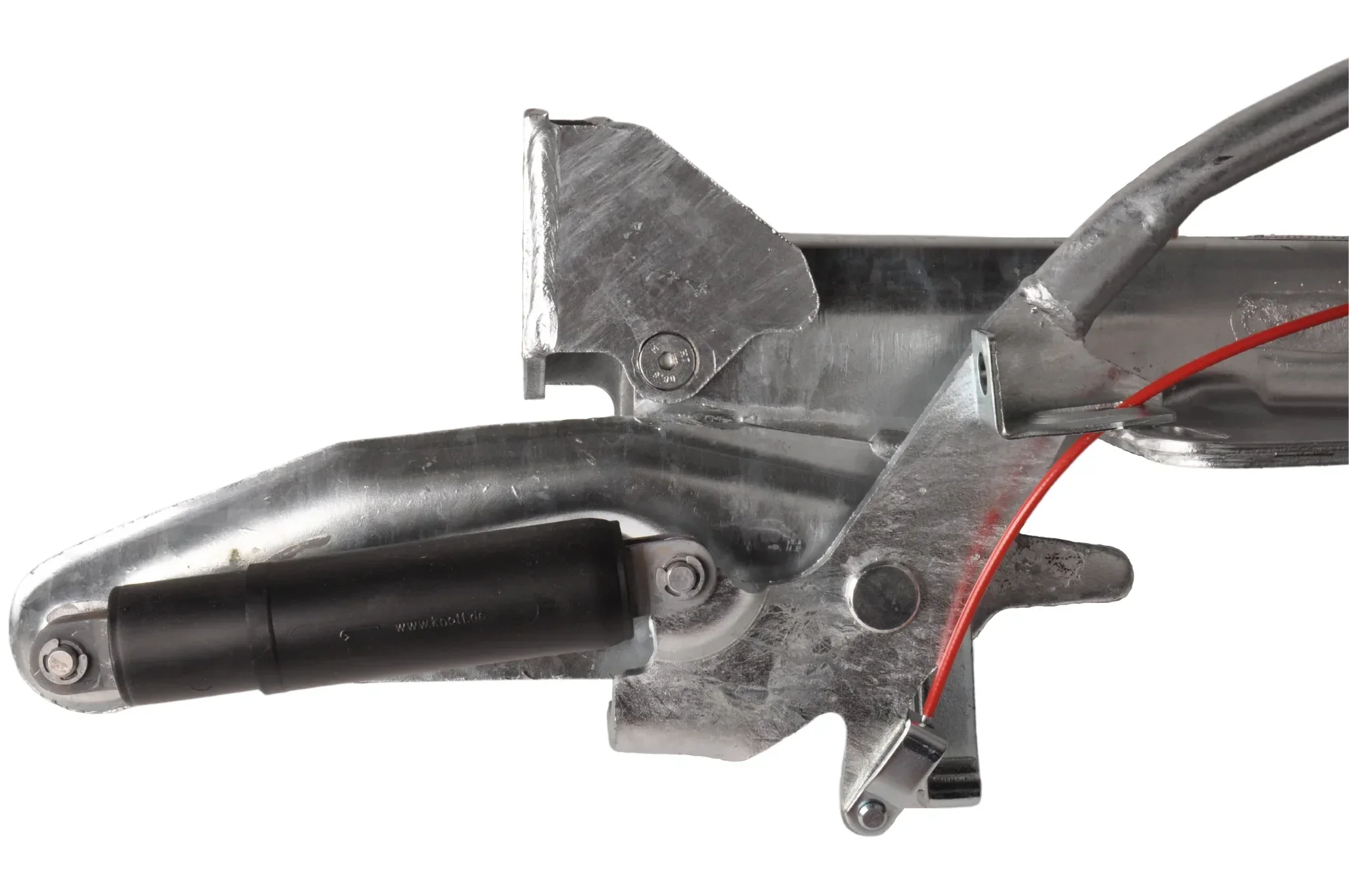Knott Auflaufeinrichtung für Anhänger - KF20 - maximale Anhängelast: 2000 kg - V-Deichselanschluss - inkl. Stützrad-Konsole - Image 3