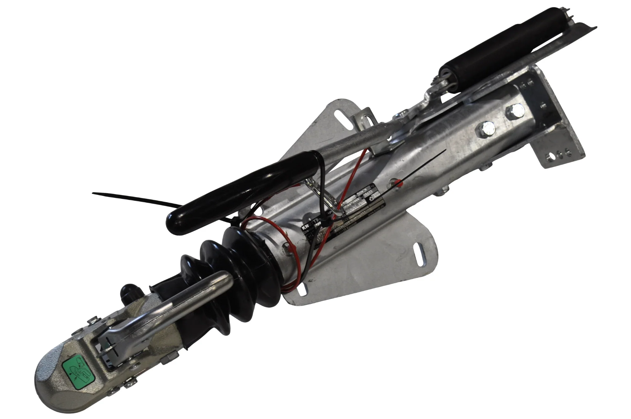 Knott Auflaufeinrichtung für Anhänger - KF30 Typ C - maximale Anhängelast: 3000 kg - V-Deichselanschluss - inkl. Stützrad-Konsole