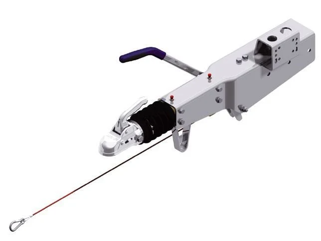 Knott Auflaufeinrichtung für Anhänger - KRV20A - maximale Anhängelast: 2000kg - Vierkantrohr anschluss: 100 mm - inkl. Stützrad-Konsole - Image 7
