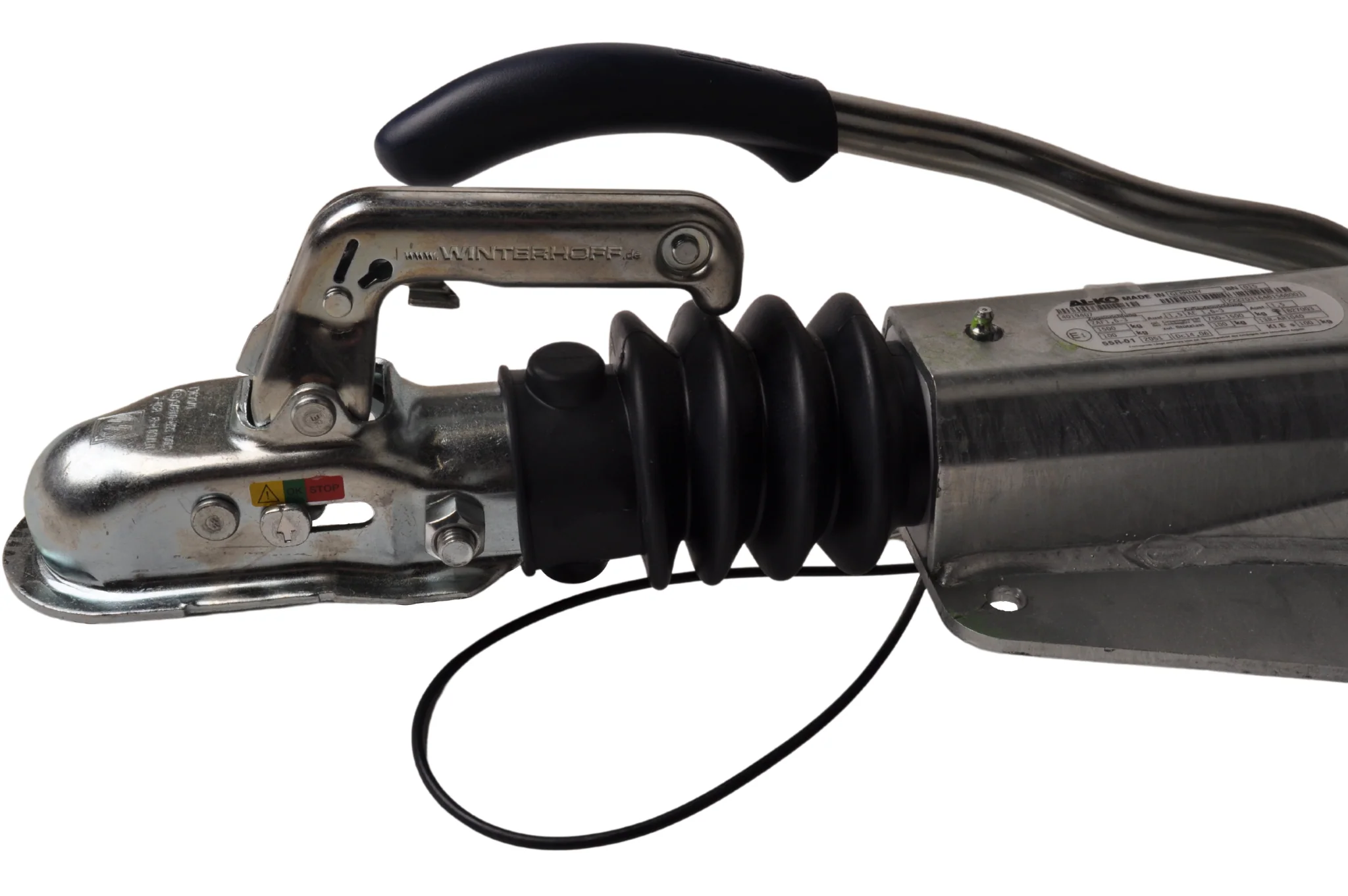 BPW Auflaufeinrichtung für Anhänger - ZAF1.6-3 - Ausführung C - maximale Anhängelast: 1500 kg - inkl. Stützradklemme - Image 3