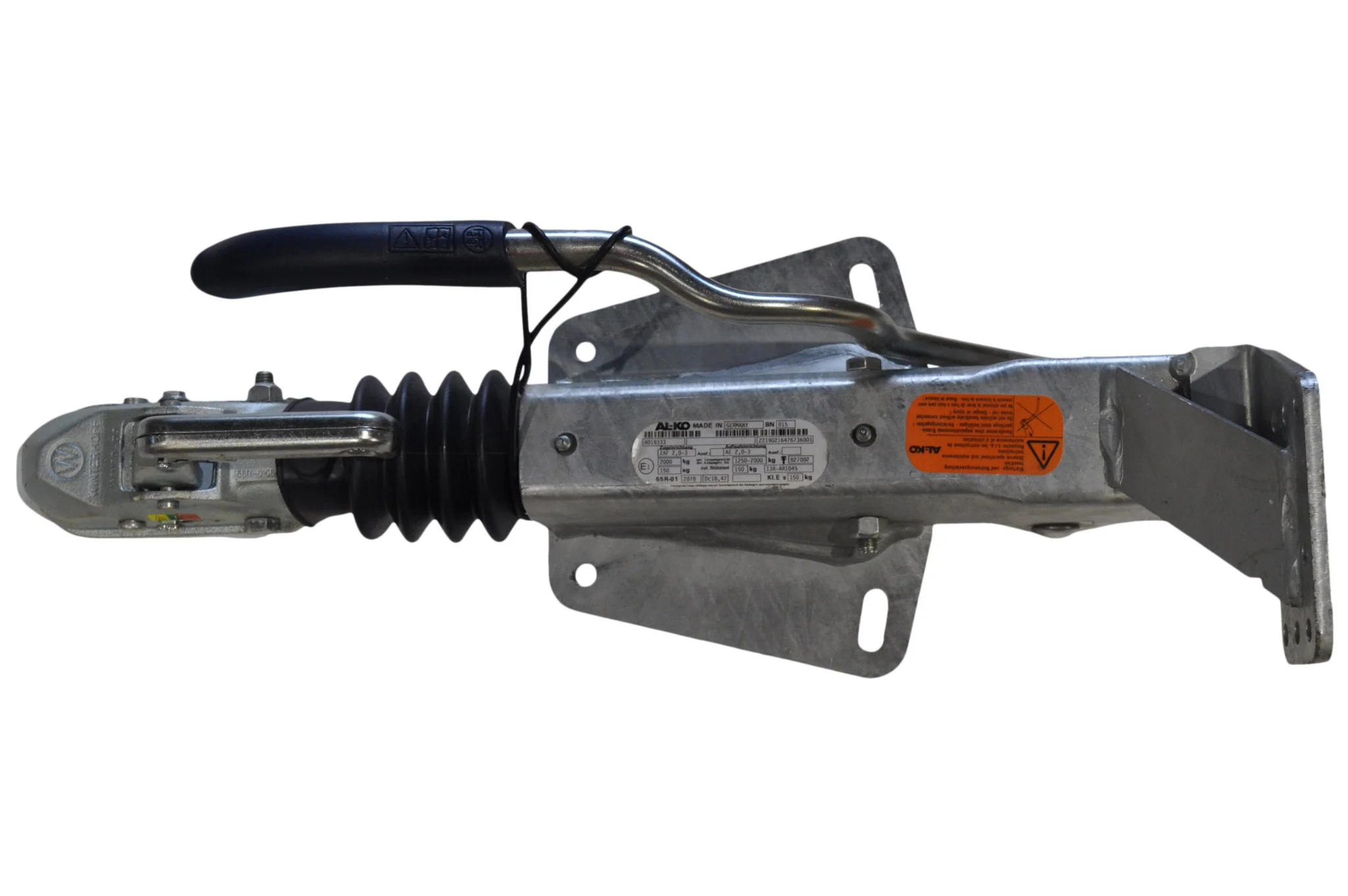 BPW Auflaufeinrichtung für Anhänger - ZAF2.0-3 - maximale Anhängelast: 2000kg - inkl. Stützrad-Konsole - Image 3