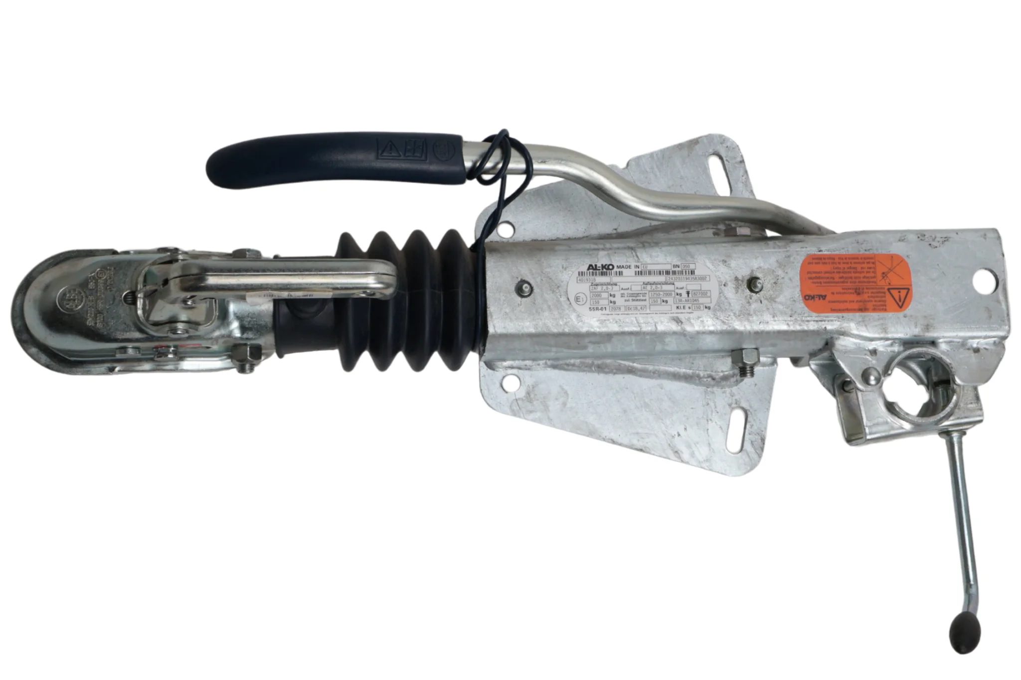 BPW Auflaufeinrichtung für Anhänger - ZAF2.0-3 - maximale Anhängelast: 2000 kg - inkl. Stützradklemme - Image 8