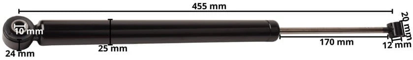 Auflaufdämpfer 90S/S1/S2/S3 Länge 450 mm - Image 6