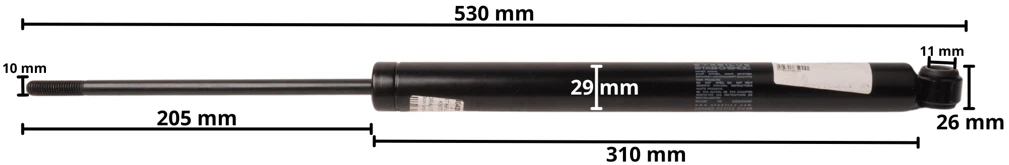 Auflaufdämpfer Stabilus KF17-20, KR20, KRV17-20 & KV20HV-A - Image 5