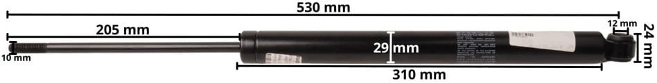 Auflaufdämpfer Stabilus KF17-20, KR20, KRV17-20 & KV20HV-A - Image 6