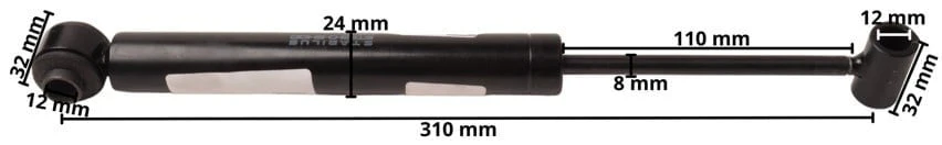 Auflaufdämpfer ZAF 1,5-2 Länge 310 mm - Image 5