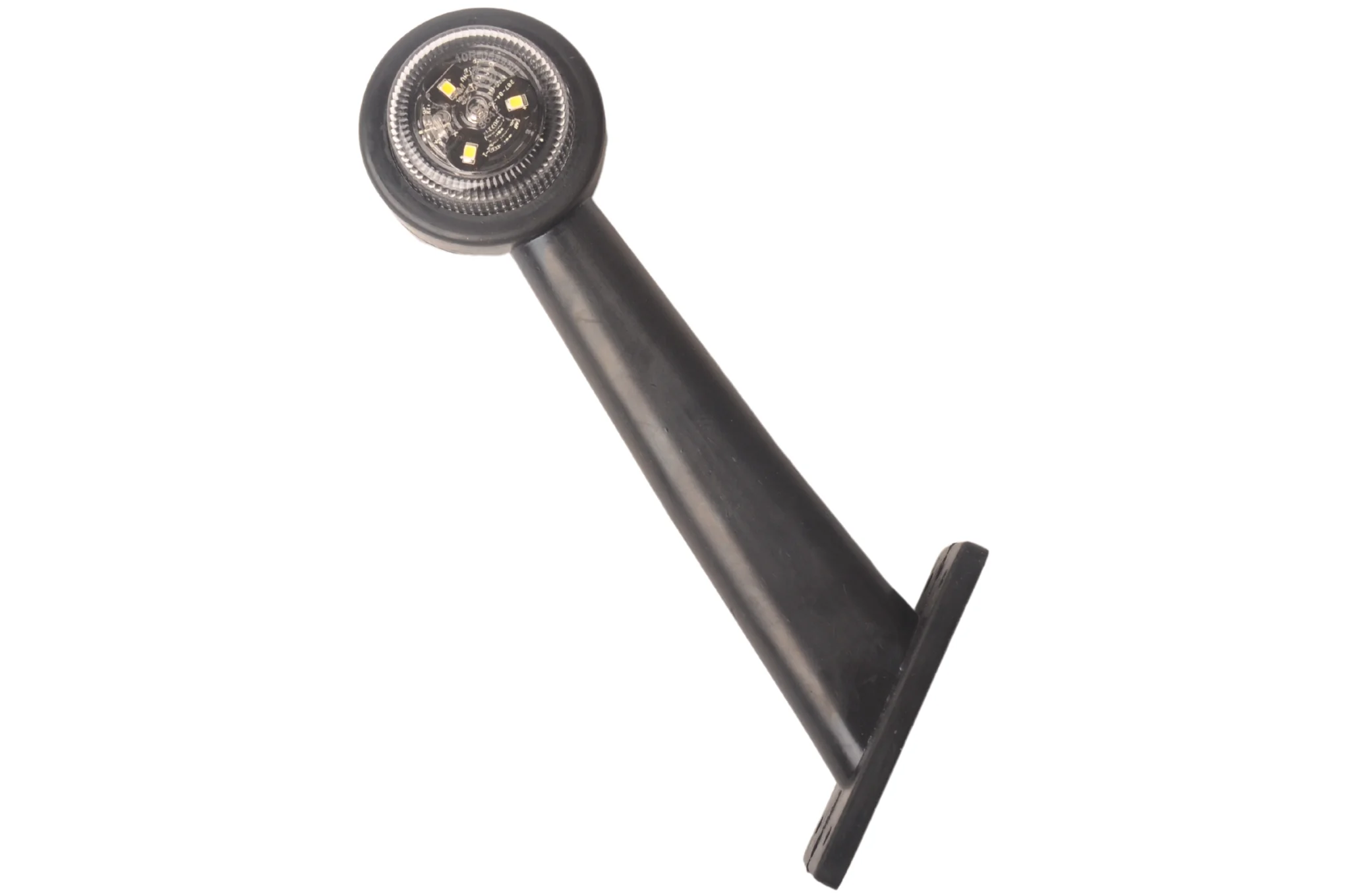 Begrenzungsleuchte rot/weiß - 45 Grad - LED - 12/24 Volt