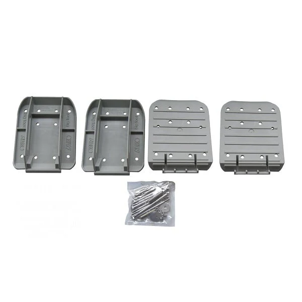 AL-KO Big Foot Stützplatten – Set mit 4 Stück - Standfläche: 200x180 mm - Image 3