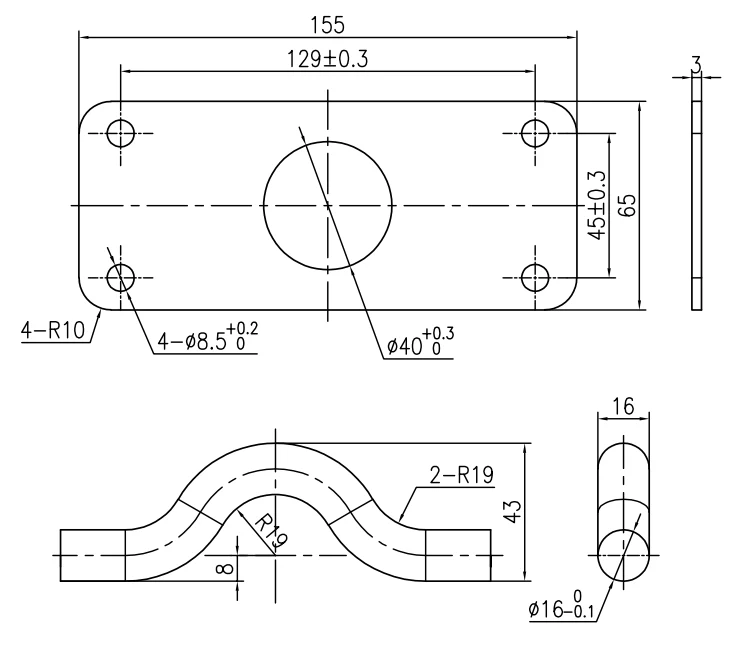 Bodenöse mit Gegenplatte - verzinktes Stahlmaterial - geeignet für Ifor Williams GX Plant Trailer Modelle - Image 6