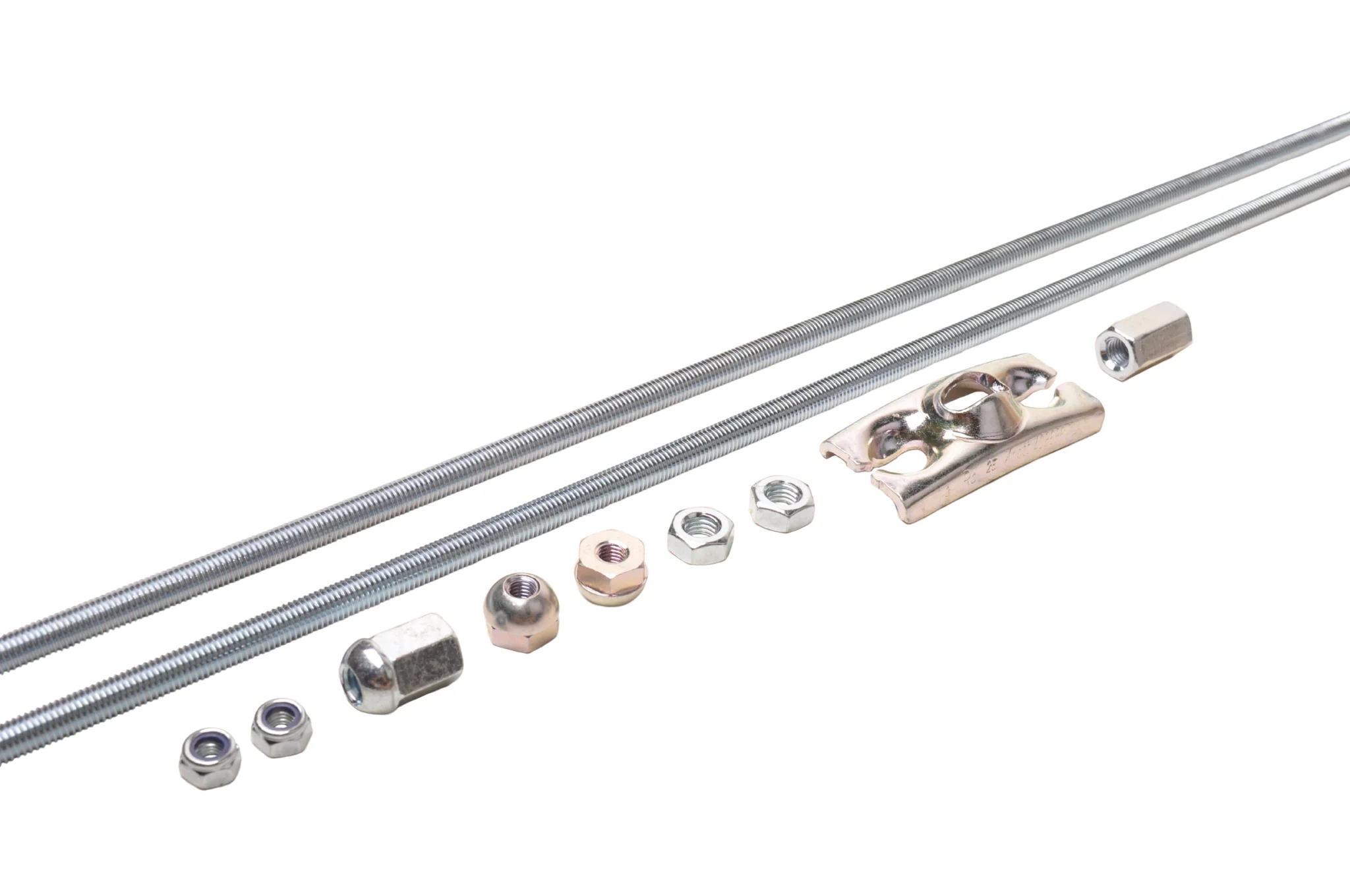 Knott-Bremssatz für Einachsanhänger mit M10-Anschluss und 2x 1 Meter langem Gewindeende - Image 3