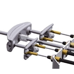 Bremssatz Tandemachse M10 2 mtr Länge Gewindestange komplett - Image 9