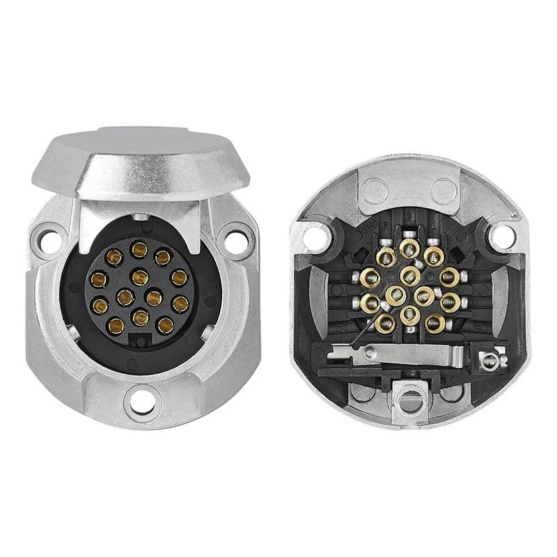Steckdose 13-polig - Metall - Typ Jaeger - Image 7