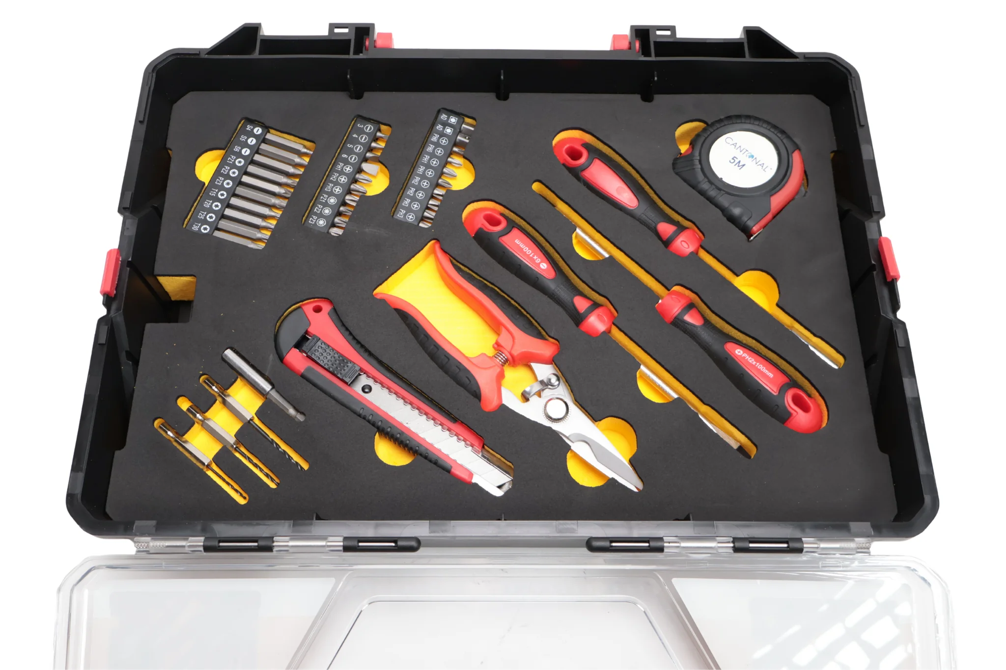Cantonal Werkzeug set - 94-teiliger Werkzeugkoffer - Image 4