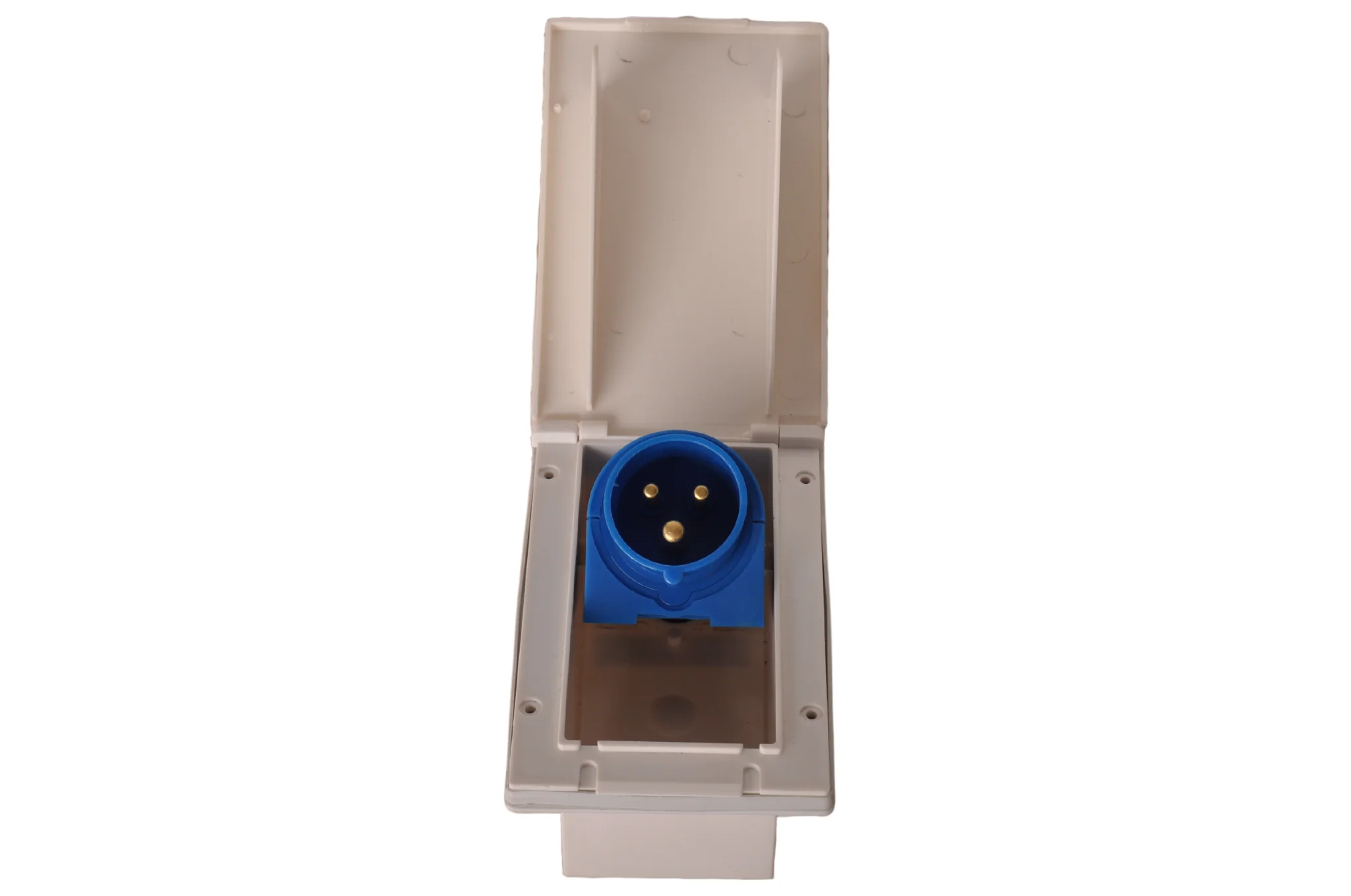 CEE-Stecker - rechteckig - 160x100 mm - weiß - Image 7
