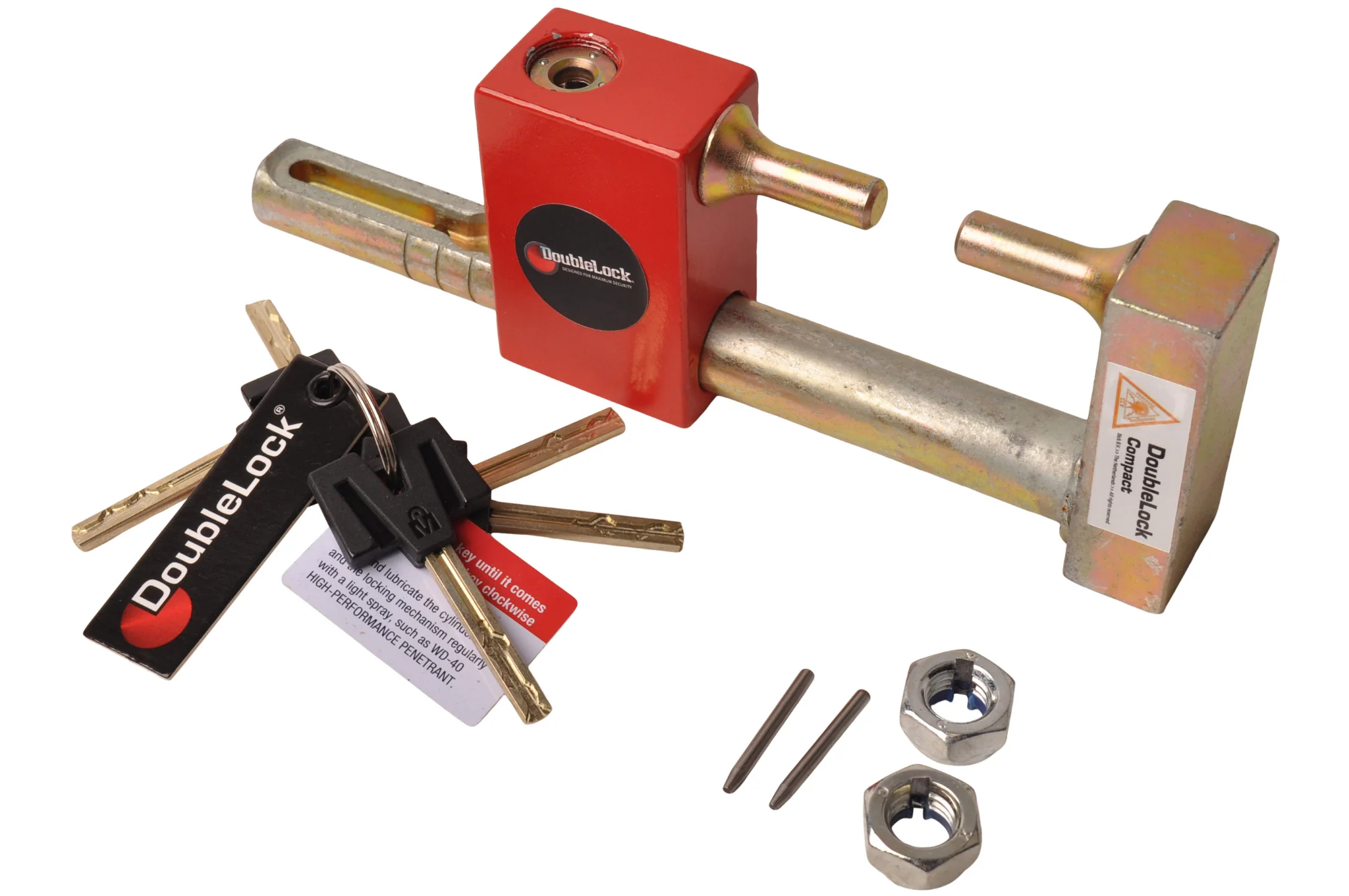 DoubleLock Condor - universell einsetzbares SCM-geprüftes Anhänger schloss - Image 3