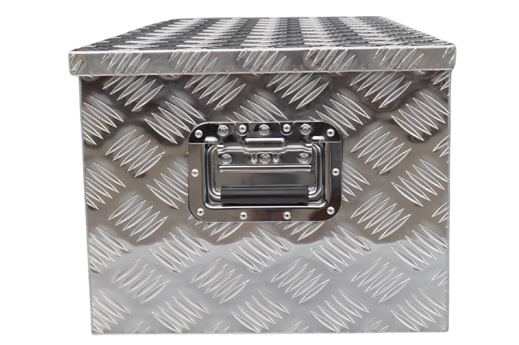 Deichselbox Aluminium-Riffelblech 840x400x310 mm – mit Schmetterlingsverschluss - Image 6