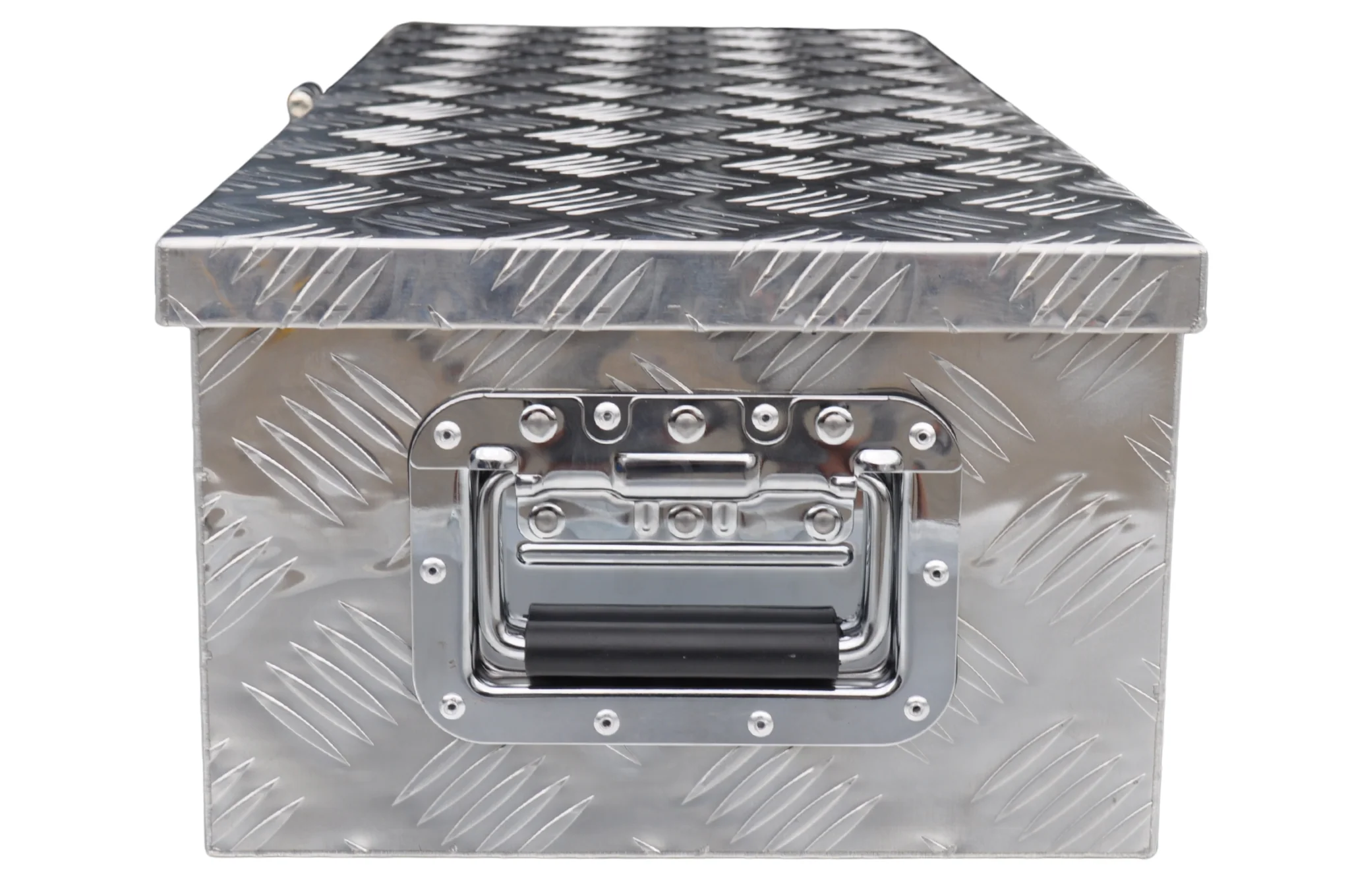 Deichselbox aus Aluminium-Riffelblech 800x300x190 mm – Schmetterlingsverschluss - Image 7