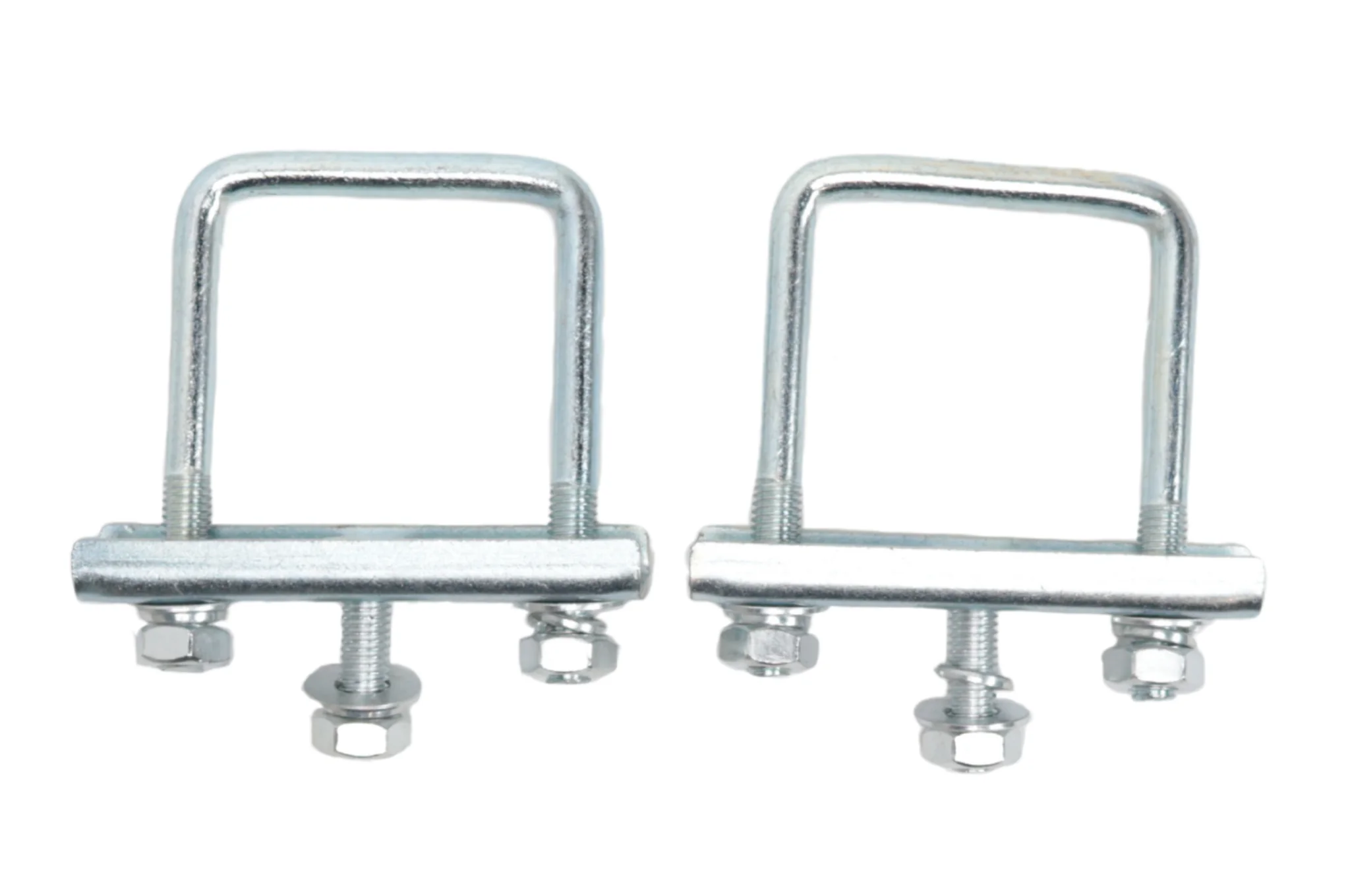 Deichselklemmen für Stützradklemme Vierkant (48 mm) für Rohr 60 mm ( 2 Stück) - Image 3
