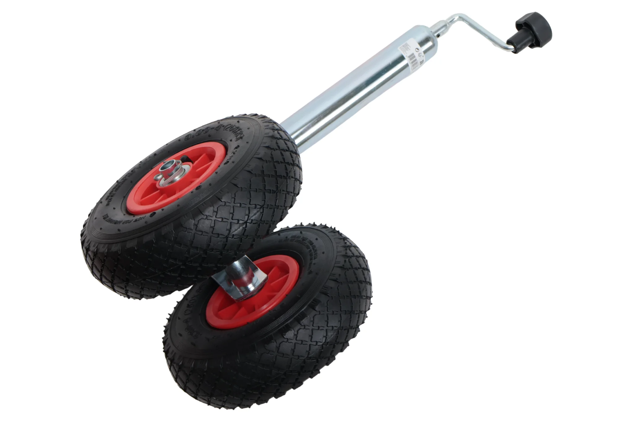 Doppelstützrad - 48 mm - Tragfähigkeit: 180 kg - Luftreifen - Image 2