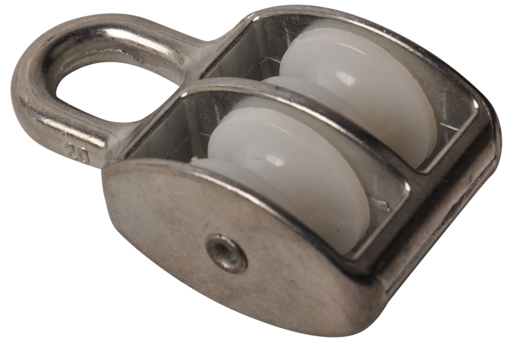Doppelte Umlenkrolle für 6 mm Seil - Image 5
