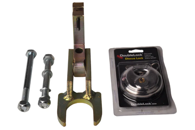 DoubleLock A60 Fixed Lock - Basiskupplungsschloss für ungebremste Kupplungen - 2x vertikal M12 - Image 2