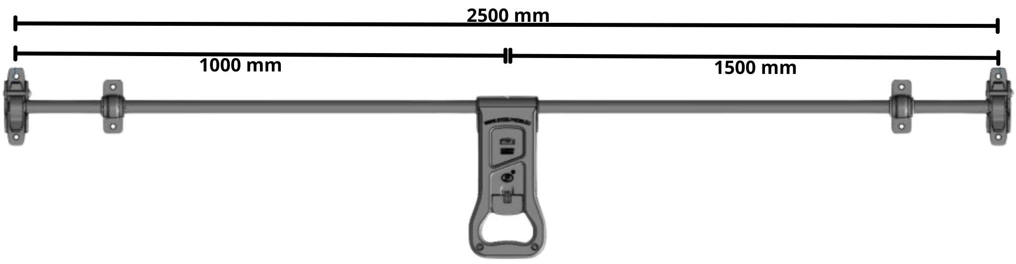Container-/Drehstangenschloss mit Griff - einschließlich Stange - Image 11