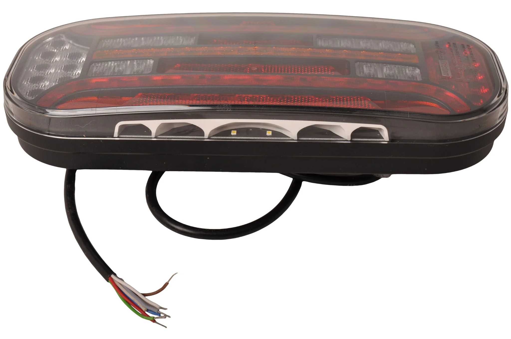 Anhänger Rückleuchte - Fristom FT-610 LED - rechts - 302x130x51 mm - mit dynamischem Blinker - 100 cm lose Drahtanschluss - Image 3