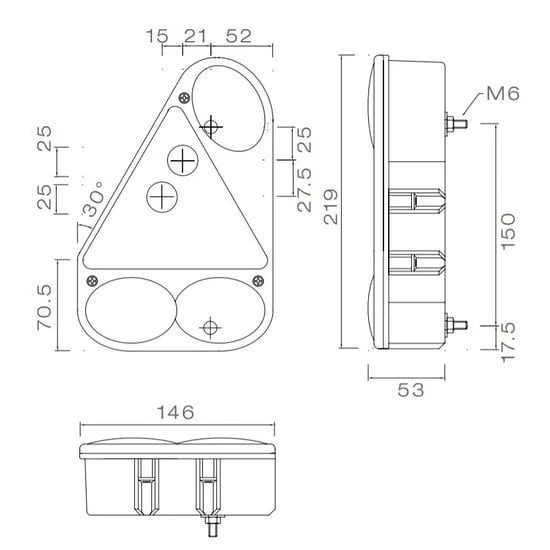Anhänger Rückleuchte - Aspöck Earpoint 3 - links - 5+3-poliger Steckverbinder - Image 9