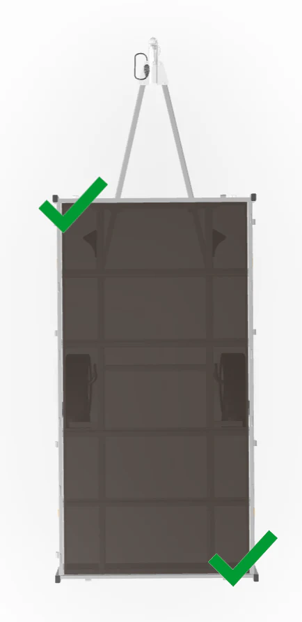 Eckrunge Eduard 70 cm rechts hinten links vorne - für Laubgitter und Bordwandaufsätze - Image 6
