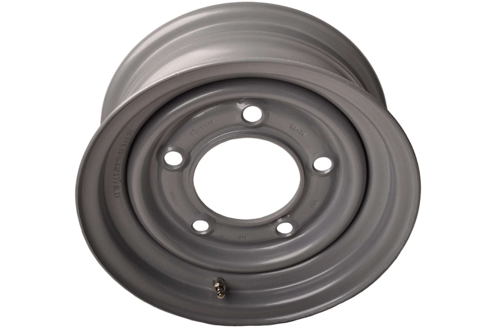 Anhänger Felge 12 Zoll - 4.5Jx12 - Lochkreis: 5x165,1 - Tragfähigkeit: 900 kg - Nabendurchmesser: 114,5 mm - ET0 - Image 3