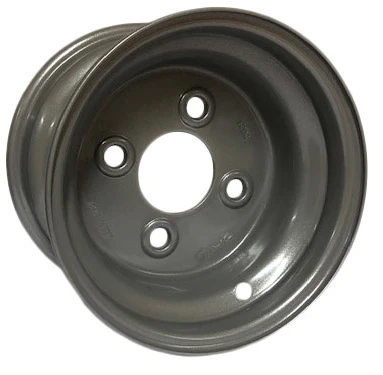 Anhänger Felge 8 Zoll - 5.50Ax8 - Lochkreis: 4x100 - Tragfähigkeit: 375 kg - Nabendurchmesser: 60 mm - ET0