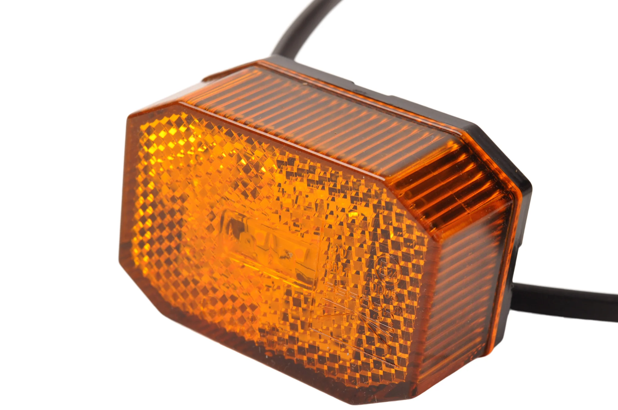 Aspöck Flexipoint - orange/gelbe Begrenzungsleuchte 50 cm Flachkabel - DC-Kabel - Image 4