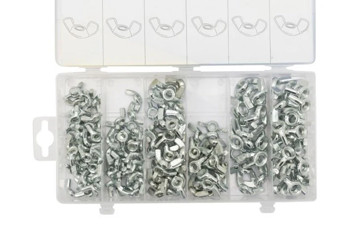 Sortiment Flügelmuttern 150-teilig - Image 2