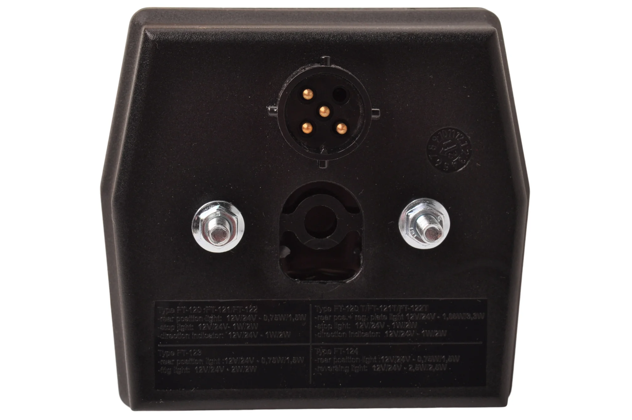 Anhänger Rückleuchte - Fristom FT-120 LED - links/rechts - 99,5x93x39,5 mm - Image 4