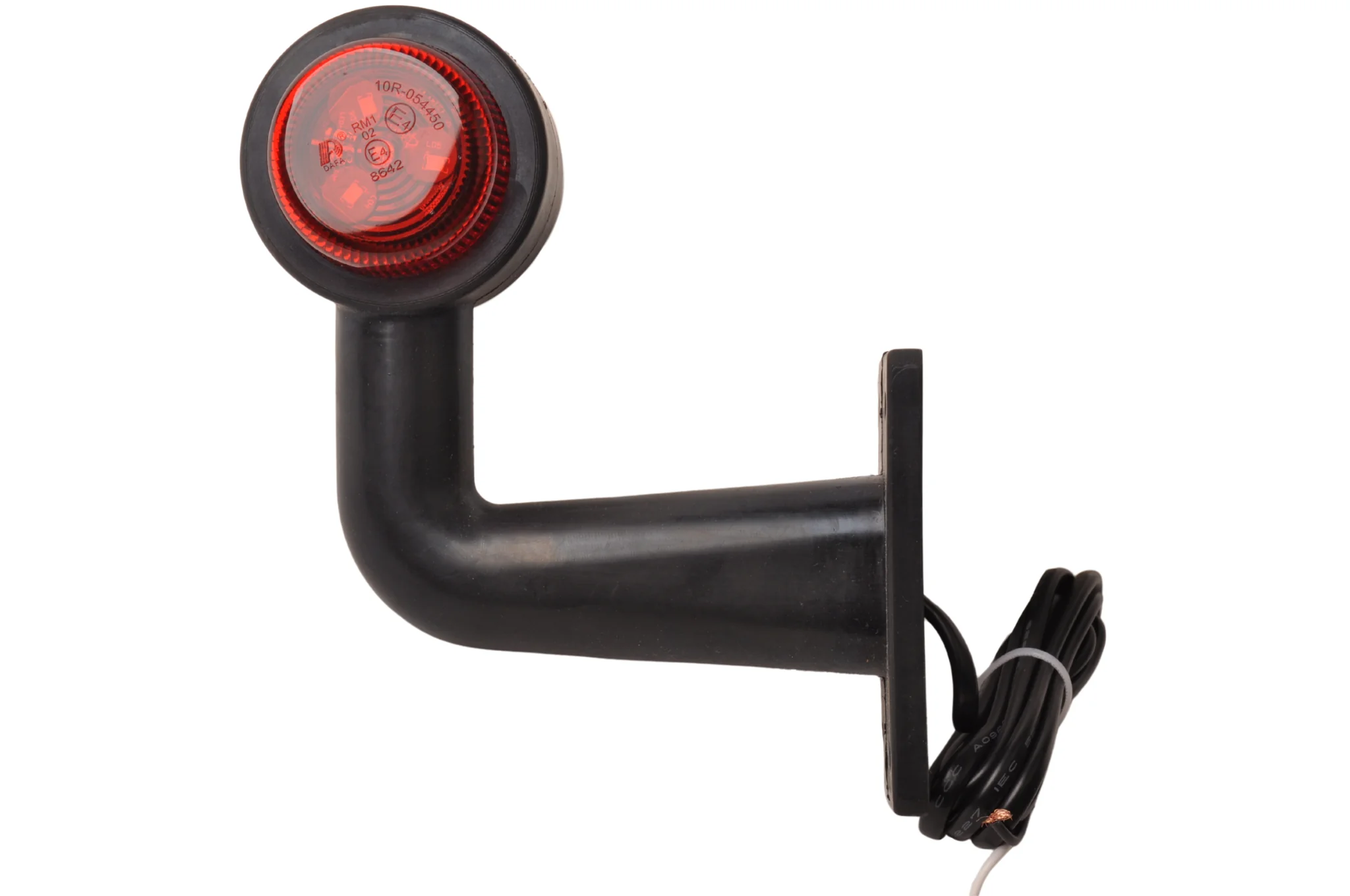 LED Begrenzungsleuchte rechtwinklig rot/weiß - links - Image 4