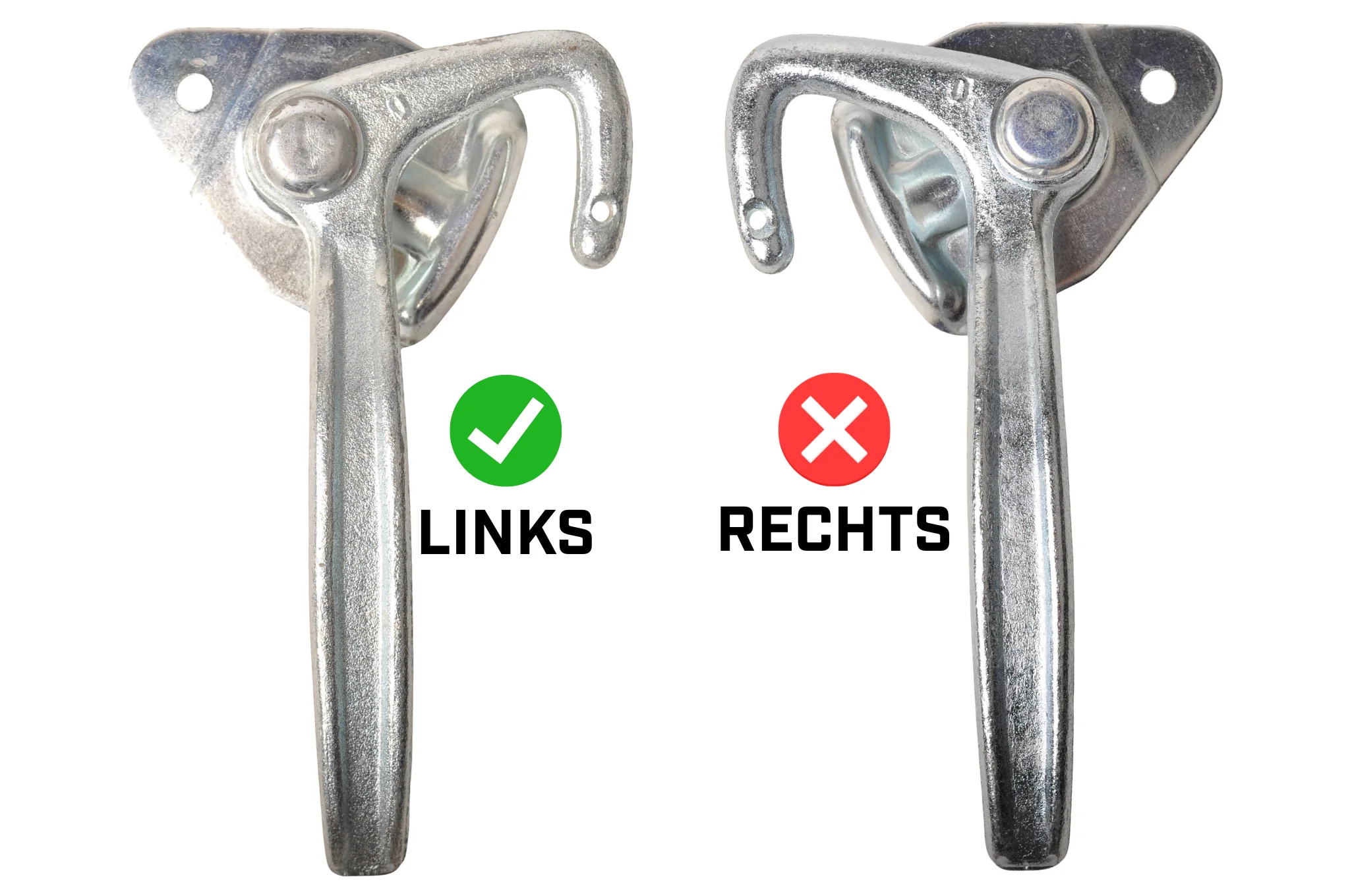 Hakenverschluss LINKS Typ 0 (große Montageplatte) - Image 7