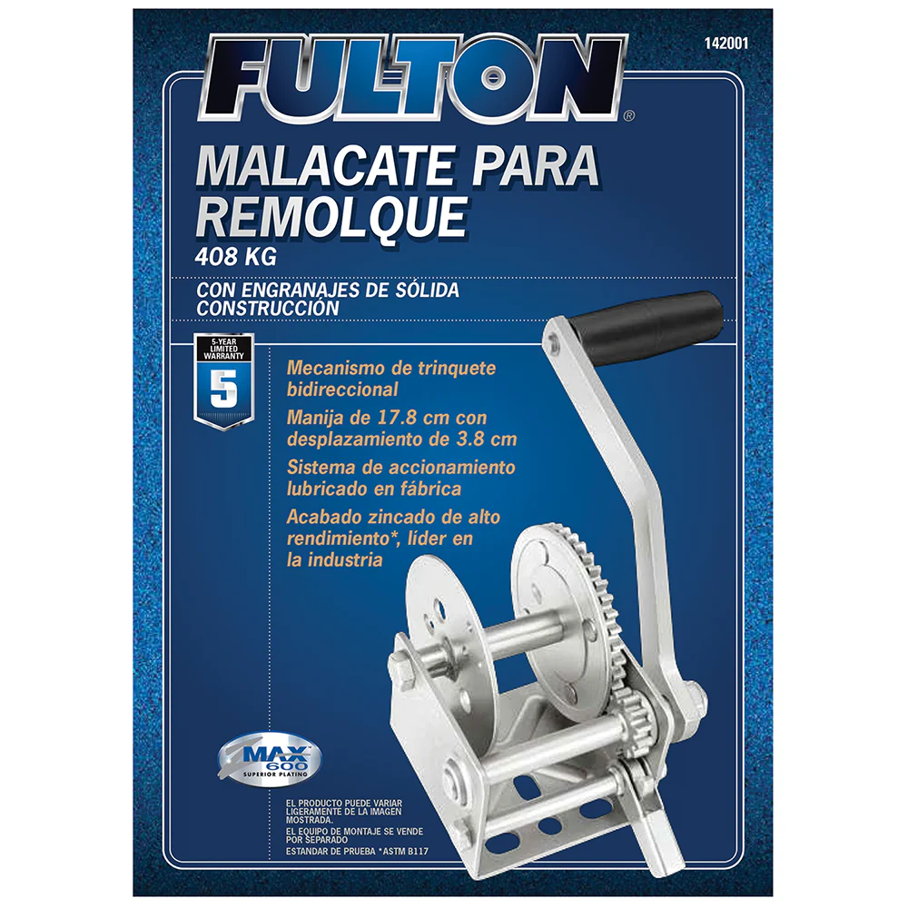 Ungebremste Handwinde - Fulton T900 - 410/205 kg - Image 3