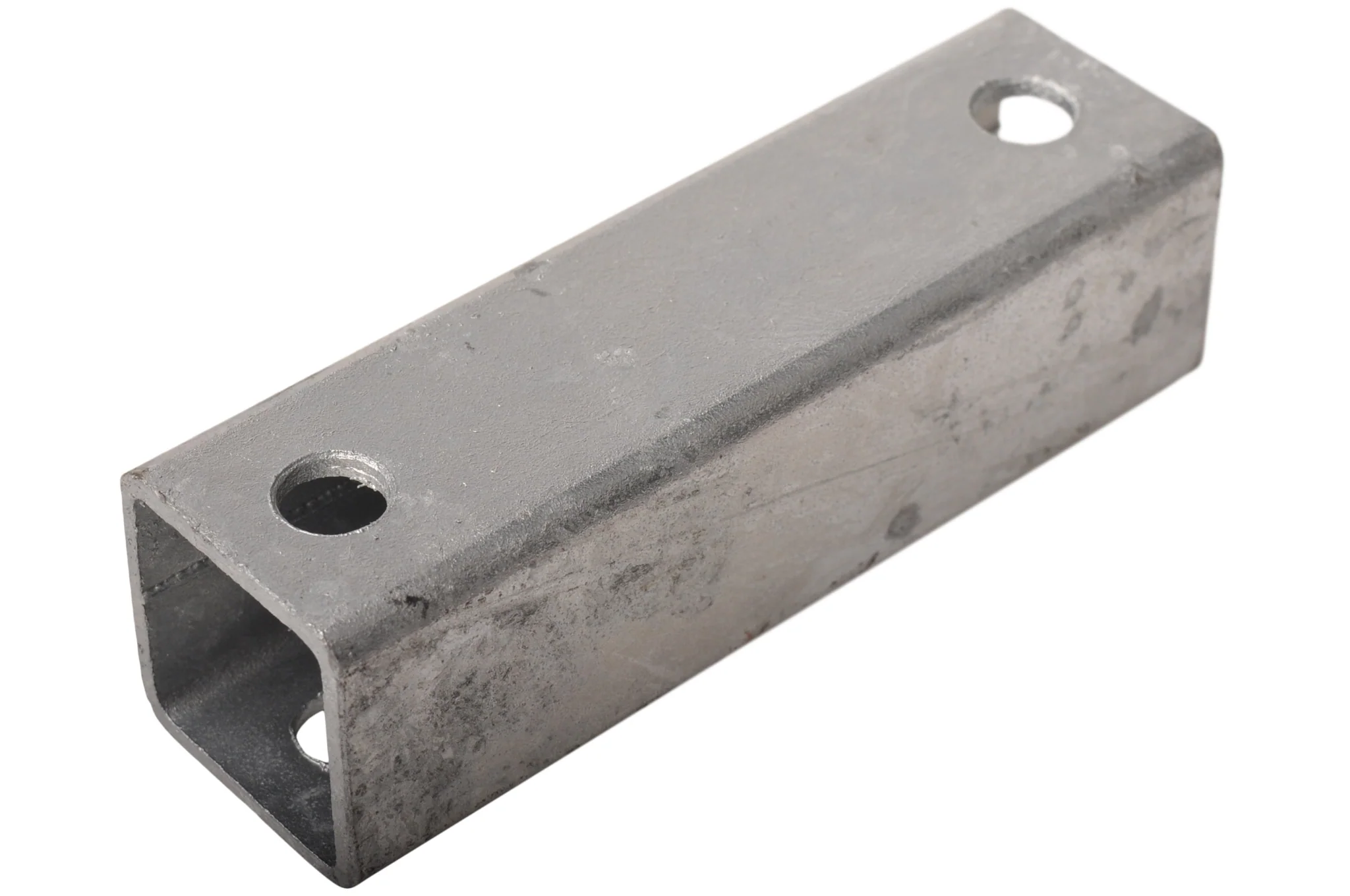 Hülsenprofil 40x40x3 mm - M10 105 mm Durchmesser - 130 mm lang