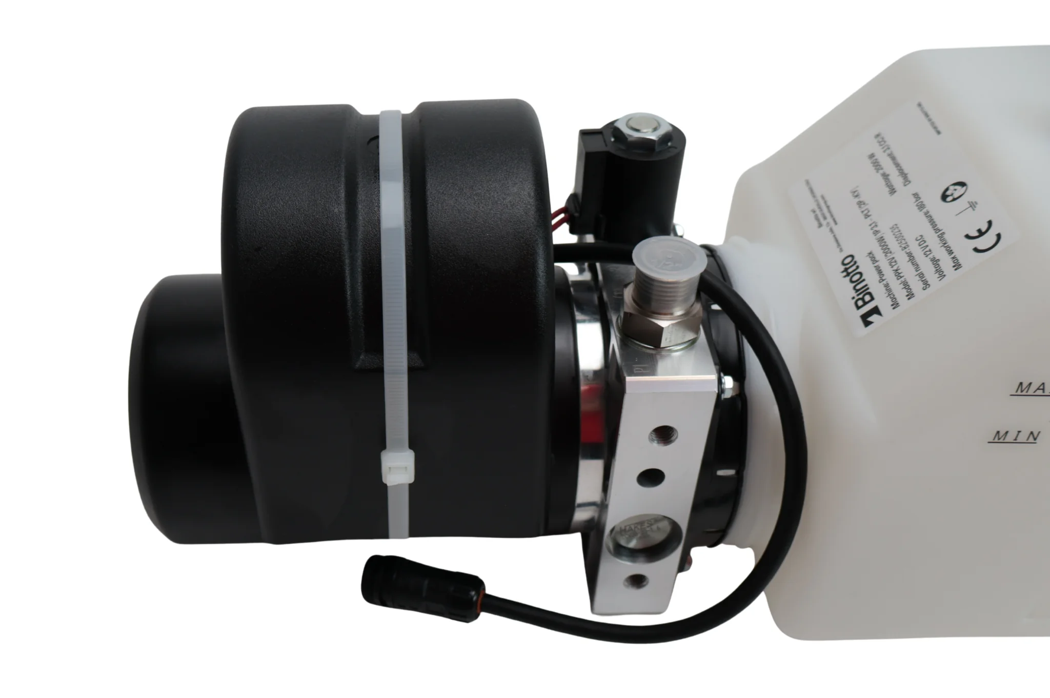 Hydraulikpumpe - einfachwirkend 12V / 2kW - 8 Liter - POWER-PACK - Image 4