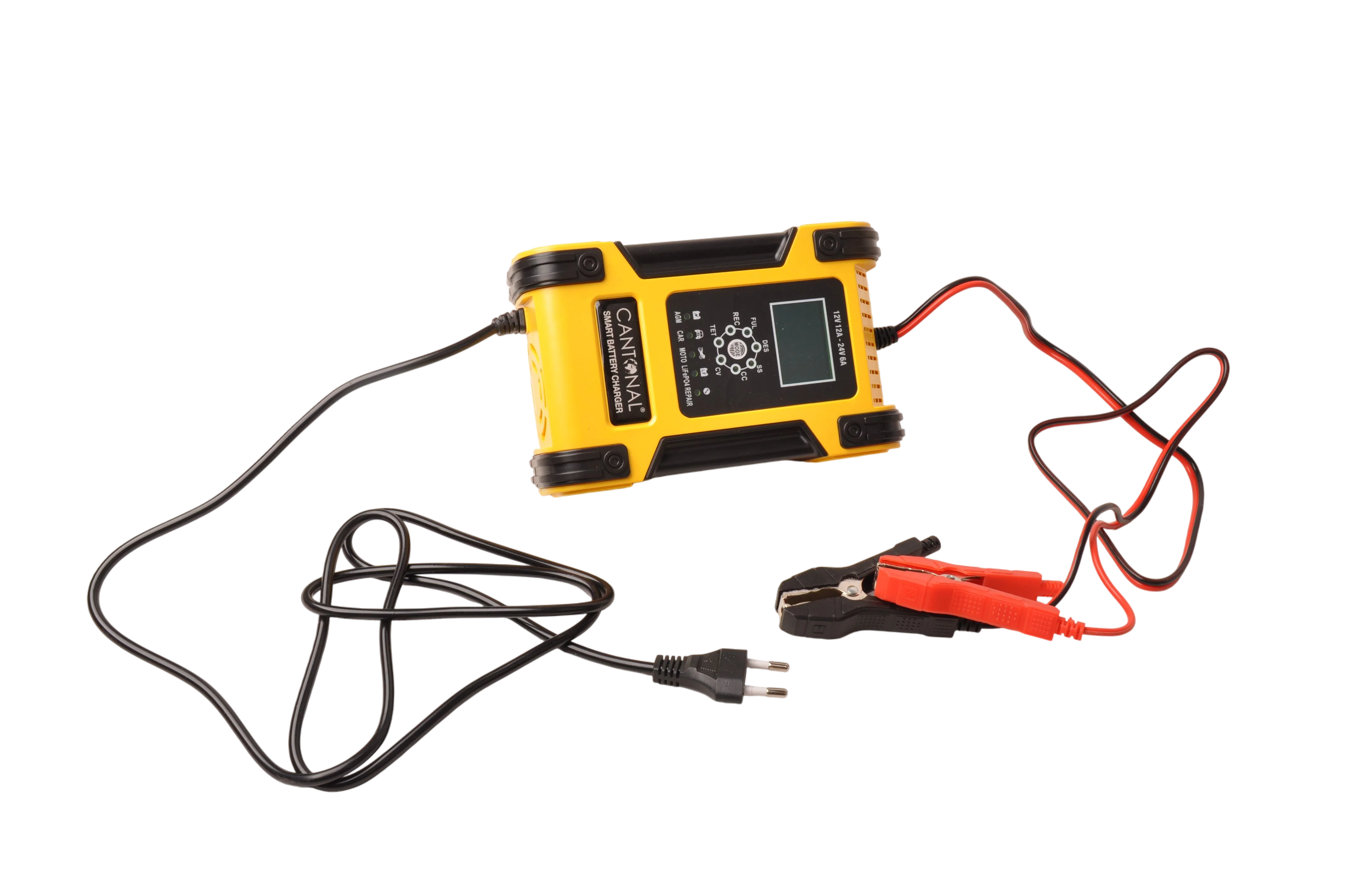 Intelligentes Batterieladegerät 12V/24V – 12A/6A – 7-stufiger Ladevorgang - Image 14