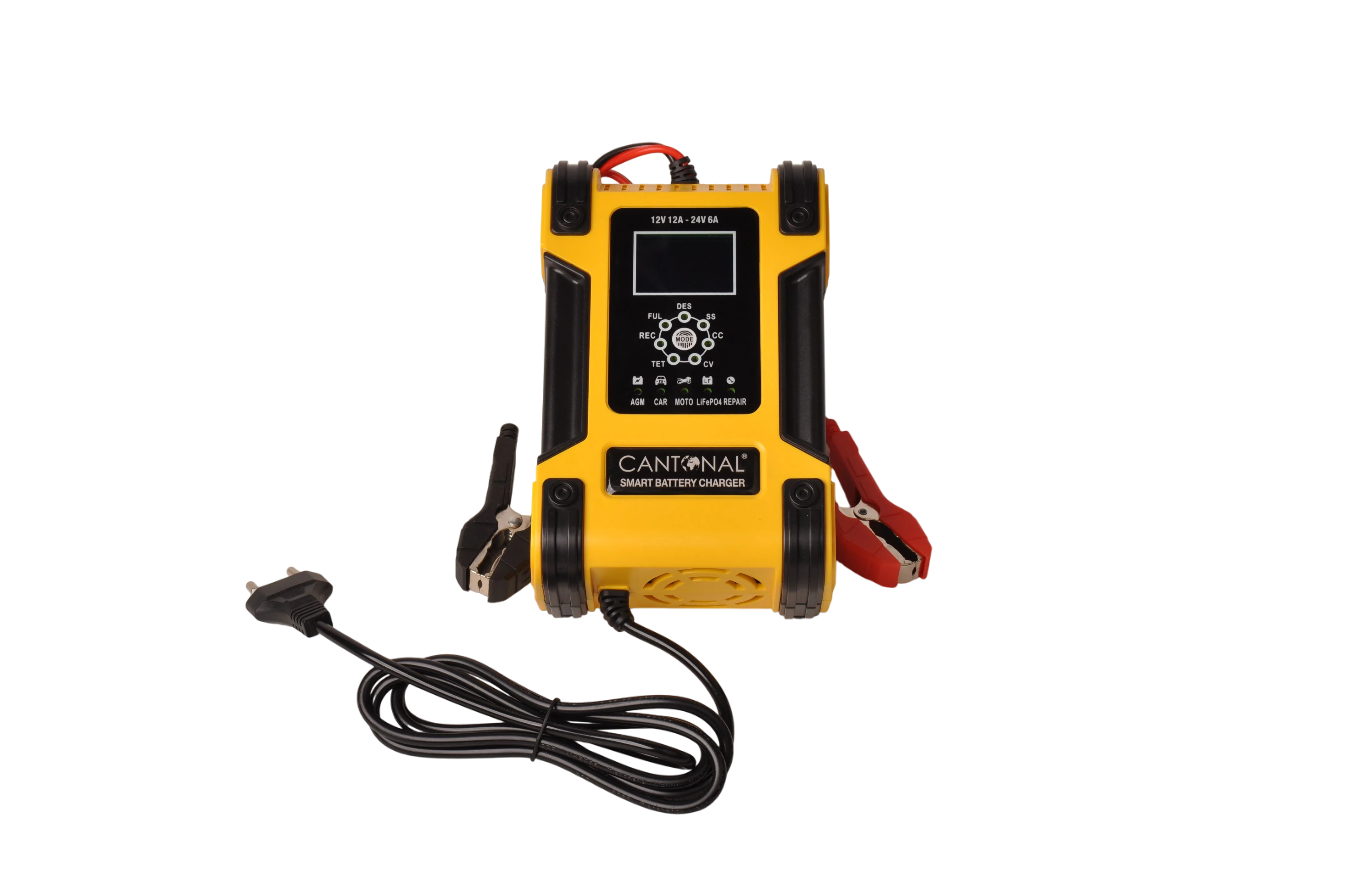 Intelligentes Batterieladegerät 12V/24V – 12A/6A – 7-stufiger Ladevorgang - Image 16